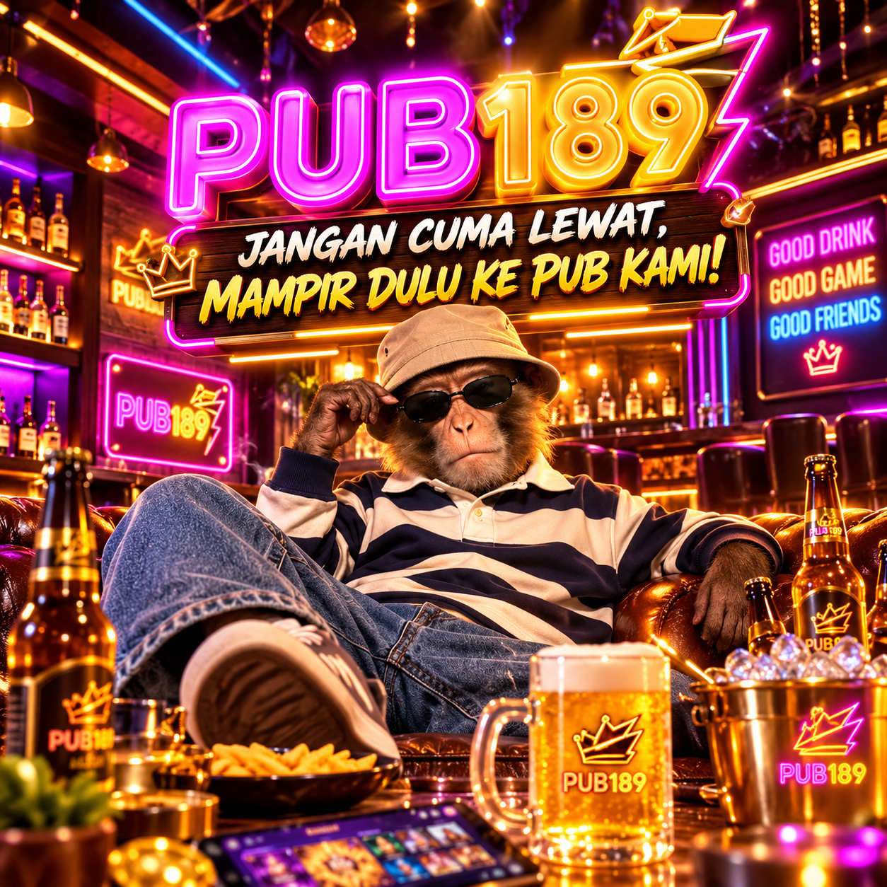 PUB189 >> Jangan Cuma Lewat, Mampir Dulu ke Pub Kami!